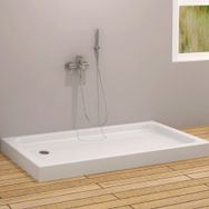 Sırduş 160x70x12 cm Dikdörtgen Monoblok Duş Teknesi
