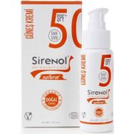 Sirenol Doğal Cadı Fındığı Spf50 60 ml Mineral Güneş Kremi