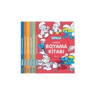 Şirinler Boyama Kitapları Seti-6 Kitap Takım - Kolektif
