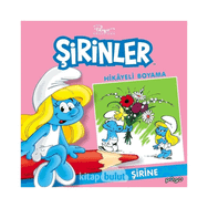ŞİRİNLER HIKAYELI BOYAMA KİTABI 2 - ŞİRİNE 2 + YAŞ GRUBU - PIERRE CULLIFORD