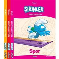 Şirinler Temalı Aktiviteler Seti-3 Kitap Takım - Kolektif
