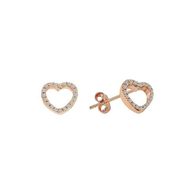 Sirius 0705E0026 Pırlanta Taşlı Amor Kalp Küpe