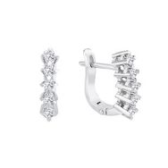Sirius 0717E0056 0,45 Karat Pırlanta 5 Taş Küpe
