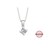 Sirius 0717P0042 G Renk 0,15 Karat Pırlanta Tektaş Kolye