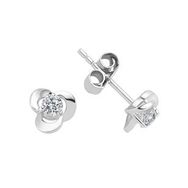 Sirius 0723E0014 E Renk 0,24 Karat Pırlanta Tektaş Küpe