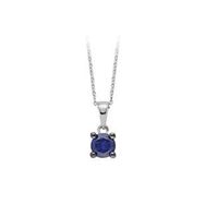 Sirius 0723P0040 Safir Tek Taş Kolye