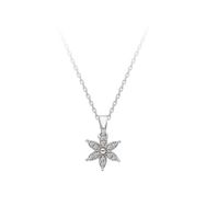 Sirius 0723P0053 Pırlanta Çiğdem Çiçeği Kolye