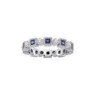 Sirius Pırlanta 0604R0334 Pırlanta Ve Prenses Kesim Safir Tamtur Yüzük