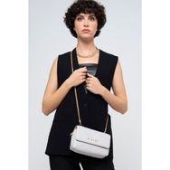 Sisley SLY069 Gri Kadın Çapraz Çanta