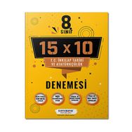 Sistematik Yayınları 8. Sınıf T.C. İnkılap Tarihi ve Atatürkçülük 15x10 Deneme