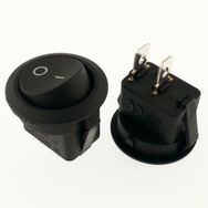 Site Hırdavat IC-133 2P Yuvarlak Işıksız Anahtar On/Off Switch