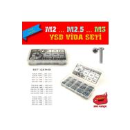 Site Hırdavat M2 M2.5 M3 YSB 900 Parça Dopdolu Paket Vida Seti
