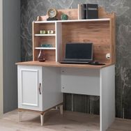 Sivas Gözde Mobilya 110x60x144 cm Trend Yarım Kitaplıklı Genç Odası Çalışma Masası