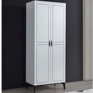Sivas Gözde Mobilya 80x200x47 cm Çizgi 2 Kapılı Gardrop
