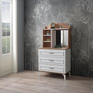 Sivas Gözde Mobilya 80x45x151 cm Trend Aynalı 3 Çekmeceli Şifonyer