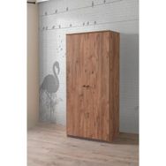 Sivas Gözde Mobilya 80x53x180 cm Ekonomik 2 Kapılı Gardırop Elbise Dolabı