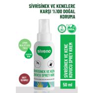Siveno 50 ml Sivrisinek ve Kene Kovucu Sprey Krem