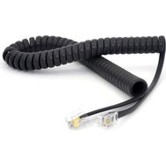 Siyah Telefon Ahize Kablosu