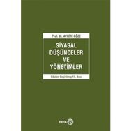 Siyasal Düşünceler ve Yönetimler - Beta Basım Yayım