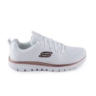 Skechers 12615-WTRG Graceful-Get Connected Beyaz Kadın Spor Ayakkabı