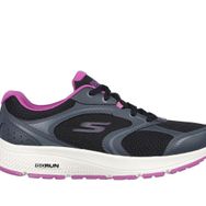 Skechers 128280 BKPR Go Run Consistent Anahita Siyah Mor Kadın Spor Ayakkabı