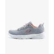 Skechers 12964TK LGPK Dynamight 2.0 Eye To Eye Gri Kadın Spor Ayakkabı