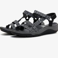 Skechers 163126 BKW Siyah Kadın Sandalet
