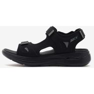 Skechers 229064 Go Walk Arch Fit-Missi BLK Siyah Erkek Sandalet