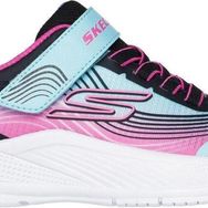 Skechers 303575L AQPR Microspec Advance Mavi Kız Çocuk Spor Ayakkabı