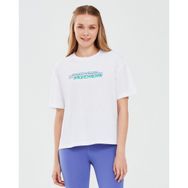 Skechers Graphic W Short Sleeve Beyaz Kadın T-shirt