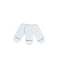 Skechers S192134-100 U SKX No Show Socks 3 Pack Beyaz Unisex Çorap