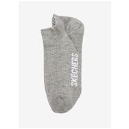 Skechers S212505-035 U Low Cut Unisex Gri Günlük Stil Çorap