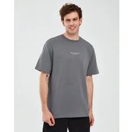 Skechers S231094-003 Antrasit Erkek T-shirt