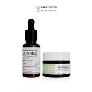 Skin401 Cilt Renk Tonu Eşitlemeye Yardımcı ve Nemlendirici Bakım Rutini