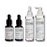 Skin401 Temel Bakım Leke Rutini Tüm Cilt Tipleri İçin Cilt Bakım Seti