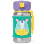 Skip Hop Unicorn 350 ml Pipetli Paslanmaz Çelik Suluk