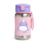 Skip Hop Zoo Paslanmaz Çelik Narwhal Pipetli Suluk