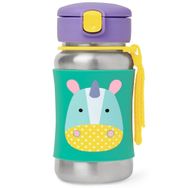 Skip Hop Zoo Unicorn Pipetli Paslanmaz Çelik Suluk