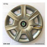 Skoda 327 15 inç 4 Adet Jant Kapağı