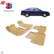 Skoda Octavia 1996-2004 Bej 3D Havuzlu Paspas