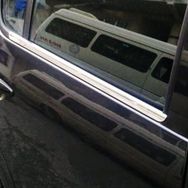 Skoda Octavia 2004-2008 4 Parça Paslanmaz Çelik Cam Çıtası
