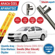 Skoda Octavia 2006-2012 Muz Silecek Takımı