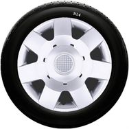 Skoda SKS-SJS 219 14 İnç 4 Adet Kırılmaz Jant Kapağı