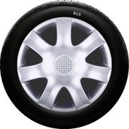 Skoda SKS-SJS 326 15 İnç 4 Adet Kırılmaz Jant Kapağı