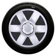 Skoda SKS-SJS 337 15 İnç 4 Adet Kırılmaz Jant Kapağı