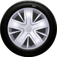 Skoda SKS-SJS 341 15 İnç 4 Adet Kırılmaz Jant Kapağı