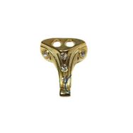 Skygo 1.5 cm Sarı Moda Taşlı Ahşap MDF Sunta Sandık Ayağı
