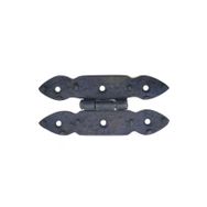 Skygo 117x57 mm Oksit Antika Tarz Dekoratif Pirinç Düğmeli Menteşe