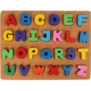 Skygo 3D Ahşap Harfler Eğitici Yapboz Puzzle