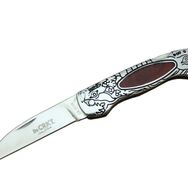 Skygo CRKT CR-0124-RD 20 cm Metal Desenli Sap Kılıflı Kutulu Kamp Çakı